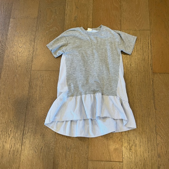 Zara Gray Girls Dress - Picture 1 of 3
